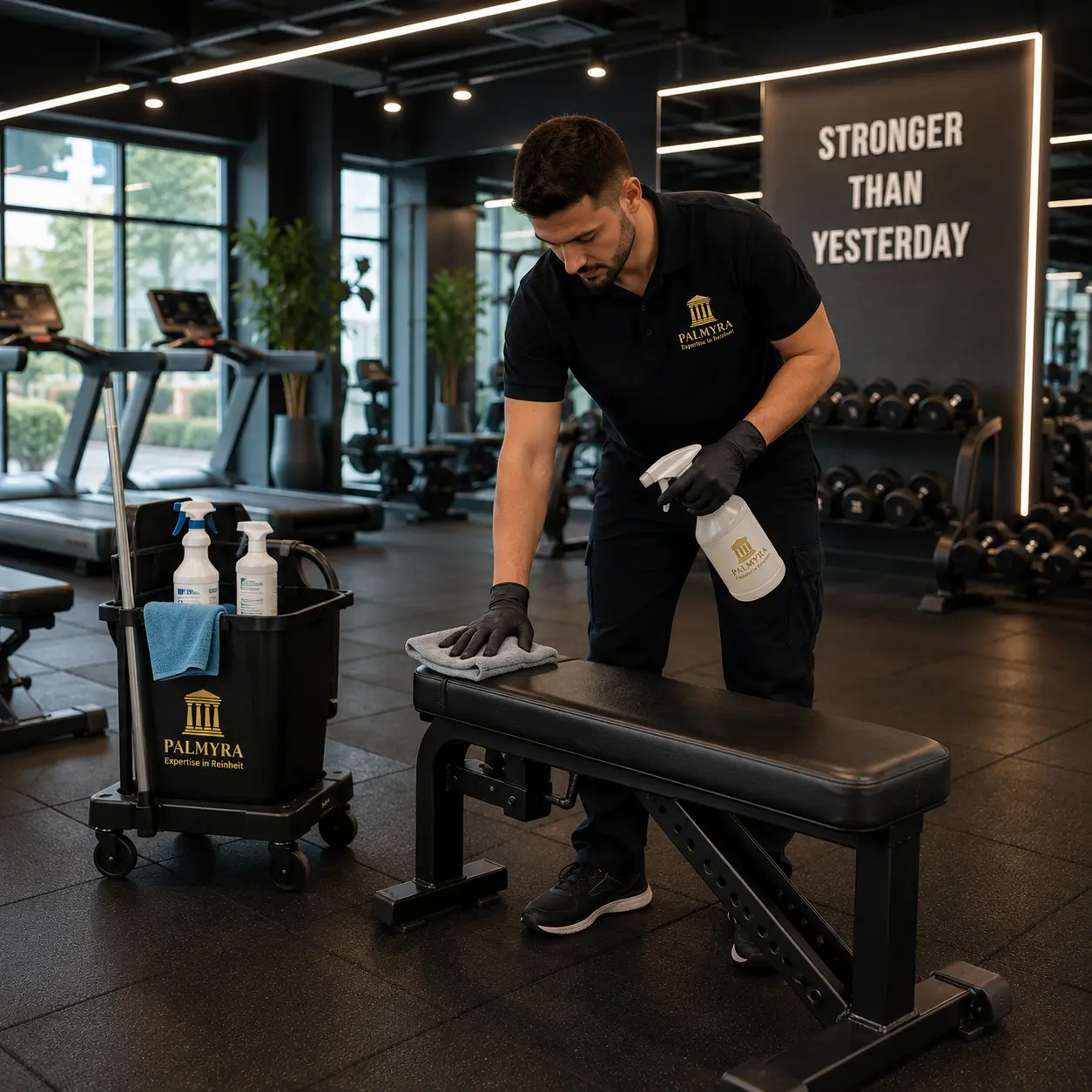 Fitnessstudio Reinigung von Palmyra